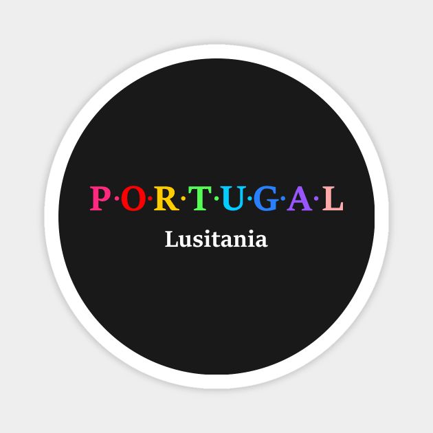 Portugal, Lusitania Magnet by Koolstudio